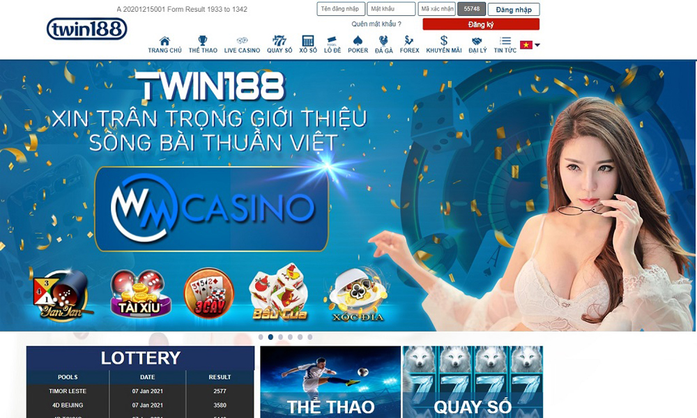 Đăng nhập game TWIN88 Casino mới nhất