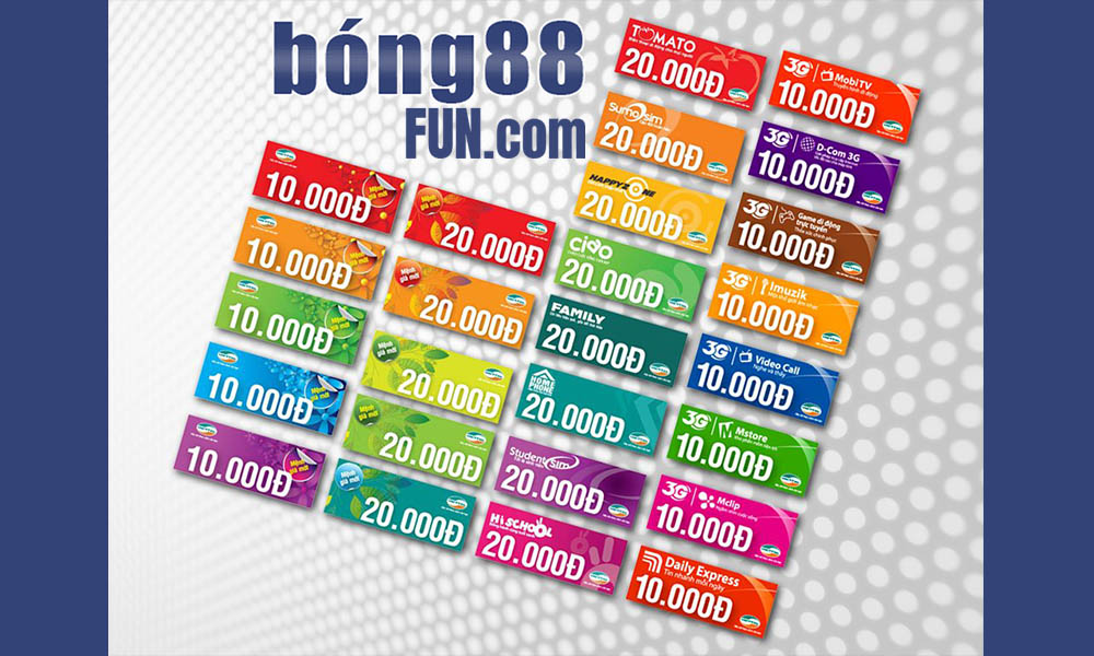 Sử dụng thẻ cào điện thoại để nạp tiền vào Bong88 Fun